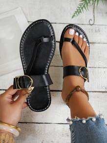 2025 New Women Fashionable High-Quality Atmosphere Casual Summer Sandals