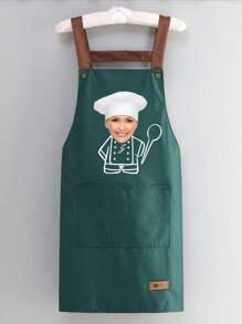 1 Stück personalisierte Schürze für Vater, Männer, Frauen, mit individuellem Namen, Logo, Chefkoch, Küche, personalisierte wasserdichte Küchenschürze mit individuellem Logo, Bild, Name, Chefkoch, Kochschürze, perfekt als Geschenk für Mutter, Ehemann, Freundin, Freund, Vater zum Vatertag, Valentinstag, Muttertag, Geburtstag, Jahrestag, Abschluss, Hochzeit, Liebe, einzigartig, für Muttertag, Hochzeitssaison, Abschlusssaison, Geschenke für Familie und Freunde, Hochzeitsartikel