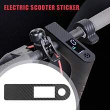 Carbon Fiber Protective Film Sticker For Xiao Mi M365 PRO Electric Scooter Centrol Control Dashboard And Accelerator, Xiao Mi Electric Scooter Accessories Switch Panel Button Instrument Cover Throttle Carbon Fiber Film Sticker