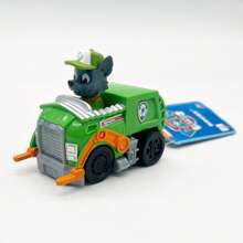 Spin Master 洛奇的回收卡车，带收藏人物的玩具卡车，具有可持续发展意识的儿童玩具，适合 3 岁及以上的男孩和女孩 - ROCKY - 查看 3