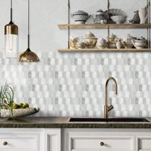 1/10 Pcs Modern Hexagon Peel And Stick Backsplash Tile - DIY Kitchen And Bathroom Wall Tiles, Waterproof Self-Adhesive Mosaic Tile Sticker - Various Colors Available, Decal, Wall Sticker, Vinyl Home Decor Sticker, Refresh Your Home With Spring Decor Items, Rama Decorative Sticker