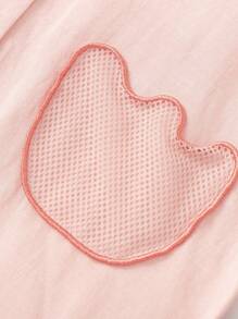 Balabala Baby Boys' & Girls' Romper, Soft & Comfortable Summer Wear - Pink - View 7