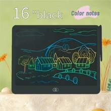 Tablet de desenho LCD de tamanho grande de 16 polegadas, Lousa de escrita a grafite para os alunos usarem na escola, De volta às aulas