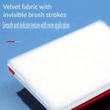 Red And Black Latex Edging Trim Brush - Precision Angled And Trim Paint Tool For Walls, Ceilings, And Hard To Reach Areas, Ergonomic Design With Interchangeable Pads, PP Material, Wall Trimming