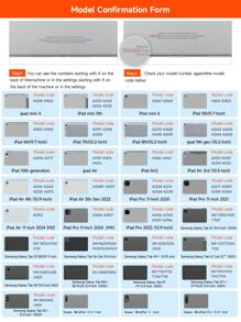 可爱企鹅保护套兼容 iPad 10.2 英寸 2021/2020 iPad 第 9/8 代，兼容三星 Galaxy Tab A8 10.5 英寸 2022，标签保护套，带笔架，支持自动睡眠/唤醒盖 - 彩色 - 查看 9