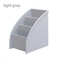 1pc Trapezium Pen Case, Makeup Organizer, Office Desktop Storage Box, Dressing Table Cosmetic Box - Multicolor - View 11