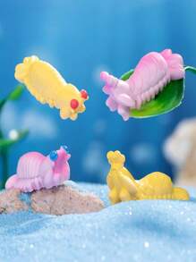 1pc Creative Cute Colorful Mantis Shrimp Miniature Figurine Decor Accessories Resin Desktop Ornament - Multicolor - View 1