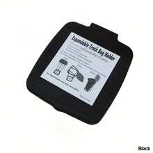 حامل سلة المهملات القابل للطي 13 جالون، سلة قمامة محمولة للداخل والخارج، مناسب للسيارات والمركبات الترفيهية والمطبخ والتخييم والنزهات والحفلات - هدية مثالية لجميع المناسبات