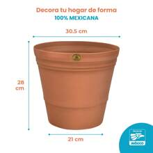 Flower Pots & Planters - Coral Orange - View 6