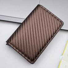 男士信用卡夹钱包男士 Rfid 智能 Meral 薄款弹出式简约钱包小号黑色钱包金属钱包正式/商务正式情人节创意 - 彩色 - 查看 13