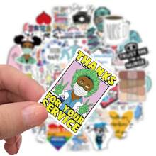 50 stuks verpleegstersstickers grappige verpleegstersstickers stickers voor verpleegkundige geschenken esthetische verpleegstersdag vinyl waterdichte stickers esthetische laptopstickerpakket skateboardstickers waterflesstickers notebookstickers