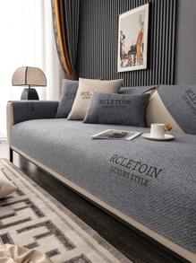 1 件波西米亚风格沙发套 - 优质涤纶,防滑、防污、适合宠物,适用于办公室、卧室、客厅、扶手椅至 3 座沙发,四季皆宜,可机洗。 - 灰色 - 查看 2