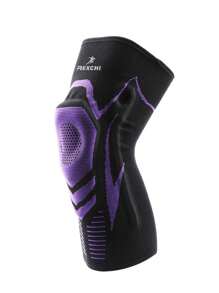 GOLOVEJOY 1 pezzo/1 coppia Manicotto per ginocchio per fitness e sport con squat profondo, protezione gamba sportiva elastica, accessori fitness di colore alla moda per corsa, basket, ciclismo, supporto per ginocchia unisex, ginocchiere da palestra - Multicolore - Visualizzare 15