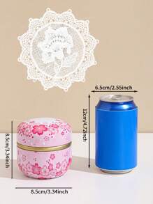 1 件/套 家用、餐厅、客厅、厨房 铁质储物罐，用于储存谷物、干果、糖果、饼干、面包，适用于户外、婚礼、派对、礼物、生日返校 - 彩色 - 查看 10