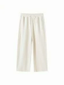 Balabala Girls' Straight-Leg Casual Pants, & Comfortable - Light Khaki - View 1