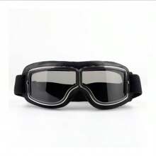 Motorcycle Goggles, Retro Goggles, Motorcycle Goggles, Riding Goggles, Retro WWII Goggles, Outdoor Sports Windproof Goggles, Off-Road Goggles, 1 Pair - Multicolor - View 14