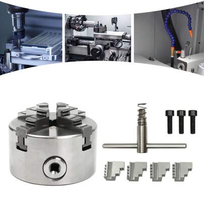 Mandrino a 4 griffe Mandrino a tre griffe Mandrino a quattro griffe Mandrino per tornio di precisione