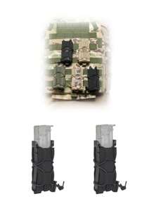 1pc Tactical Waist Bag - Multifunctional EDC Kit, Molle System, With Zipper, Suitable For Medical First Aid, Hunting And Daily Carrying, Can Mount Belt Vintage Camouflage Fanny Pack Side Bags For Men