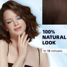 Dark Brown Hair Color Shampoo For Gray Hair 500ML Instant Hair Dye Shampoo For Men & Women-3 In 1 Color Shampoo+Natural Black Hair Color Shampoo For Gray Coverage+True Sons Hair Dye Foam For Men, 3 In 1 Herbal Hair Shampoo For Women And Men, 500ML - 深棕色 - 查看 6