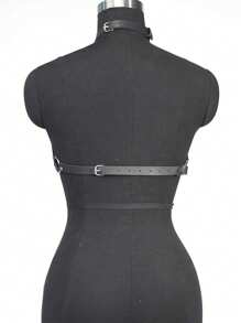 1pc Women's Corset Belt Leather Gothic Waist Cincher For Festival Costume Party