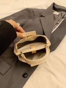 Modische Pendlertasche, leicht luxuriöse Damentasche, exquisite Umhängetasche, hochwertig und vielseitig für den Arbeitsalltag