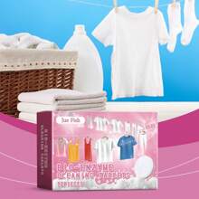 酶洗衣片，用于去除泛黄、咖啡渍和茶渍，泡腾片