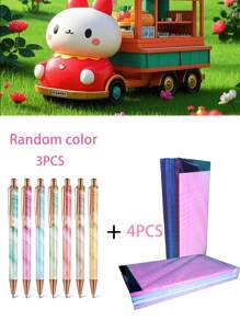 A5 4 件/套 加厚 50 张/本 渐变色精装线装笔记本，适用于学习、写作、办公、休闲、商务、录音、记笔记、绘画 - 粉色 - 查看 12