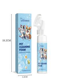 YEGBONG 1 pieza Espuma limpiadora para patas de mascotas, adecuada para lavar las patas, almohadillas y suelas de perros y gatos. Limpieza suave y profunda para las patas de las mascotas.
