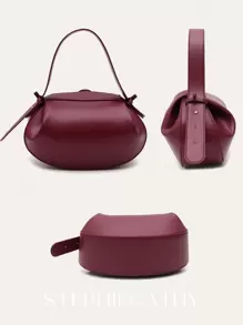STEPHIECATHY Bolso de mano de mujer con diseño de rugby de de PU, de gran capacidad, tipo bandolera y asa superior, elegante para uso diario, trabajo y viaje