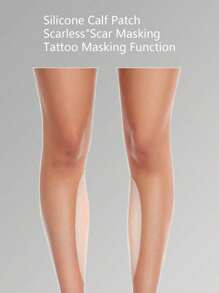 隐形硅胶腿部矫正贴，成人O形腿和XO型腿腿部矫正器，腿部塑形和瘦腿配件 - 彩色 - 查看 4