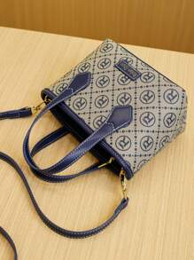 Túi xách đeo vai nữ sang trọng mới 2025, Túi đeo chéo thời trang dung tích lớn, Túi xách nữ chất lượng - Màu xanh lam - Xem 3