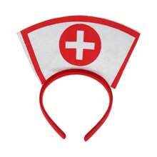 1PC Cute Sexy Nurse Headband Costume Props For Bar Party Cosplay, Dance Show Performance Halloween - Multicolor - View 10