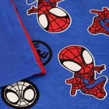 Marvel Spidey And His Amazing Friends Pyjamas | Spider-Man Boys' Long Sleeved Pyjama Set | Kids' PJs - Blue - View 7
