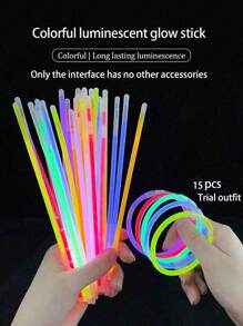 200PCS 8-Inch Party Glow Stick Set, Super Bright Glow Stick, High Quality, High Quality, Glow For 8~12 Hours, Can DIY Make Bracelets, Necklaces, Etc., Colorful Wedding Glow Stick, Suitable For Parties, Bars, Nightclubs, Glow Stick, Glow Party Supplies, Glow In The Dark, Gifts, Party Lighting Supplies, New Year Gifts,Party Decor