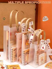 Capybara Themed Stationery Gift Set, High-Quality Writing Tools Combination Including Notebook, Bookmark And Accessories, Paper Material, Perfect Stationery Set, Gift For Graduate, Friend