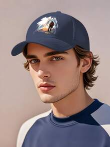 1 件装新款透气网眼棒球帽，舒适户外运动百搭休闲可调节帽子，男女皆宜 - 款式 - 查看 9