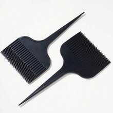1 pièce/Ensemble de 2 pièces Peigne teinté dégradé, peigne à queue pointue séparateur de cheveux automatique, outil de coloration des cheveux, brosse de teinture des cheveux pour le salon et les soins capillaires personnels