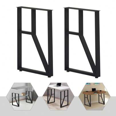 YUNRUX pernas de mesa caminhos de mesa estrutura de mesa base de mesa caminhos de banco pernas de banco design industrial