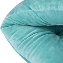 1 cojín de asiento y respaldo para escritorios y sillas de oficina, comedores, cocinas, sillas de ocio 40*40CM - Verde - Ver 5