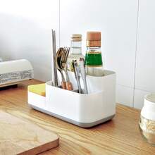 Plastic Desktop Storage Box, Outdoor Tableware Storage Box, Cosmetics Sorting Storage Box, Creative Partitioning Of Household Items To Save Space, Plastic Cosmetics Storage Box, Bathroom Storage Box, Cosmetics Storage Box, Office Desk, Cosmetics Jewelry Storage Box, Self Dumping Container