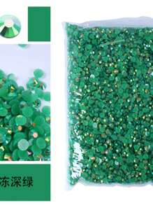 Flat Back Resin Rhinestones 2mm 3mm 4mm 5mm 6mm Non-Hotfix Jelly Rhinestones For DIY Handcraft, Glass, Shoes Decoration - Multicolor - View 42