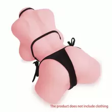 Torso Sex Doll, Male Sex Toy With Big Boobs And Ultra Soft Ass, Sexy Realistic 3D Textured Vaginal And Anal Tunnel Sex Dolls For Men, Male Masturbator Portable Sex Toy For Men(The Product Does Not Include Clothing)