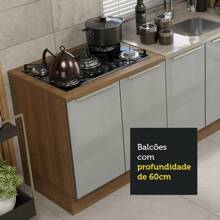 MADESA Baker's Racks - Brown and Grey - View 6