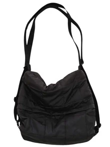 3 In 1 Puffer Bag: Shoulder, Crossbody And Backpack - Blendibox - Black - View 2