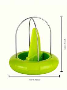 1pc Easy-To-Use Kiwi Fruit Slicer - Manual Cutter & Peeler With ABS Material, Non-Electric Kitchen Gadget For Perfect Kiwi Prep, Food-Safe, Ideal For Outdoor Cooking