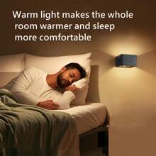 Wireless Motion Sensor Wall Light, 4000mAh Battery Powered Dusk To Dawn Magnetic LED Wall Lamp, 3000K Cordless Motion Activated Wall Light, Suitable For Bedroom, Porch, Corridor, Staircase