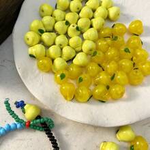 Handmade Glass Fat Pear Fruit Loose Bead Bead, Can Make Unique Bracelet Necklace DIY Accessories - Fat Pear - View 5