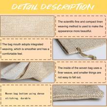 20 PIEZAS, 2 Tamaños Pequeños, 20 Colores, Bolsas de Regalo de Yute y Arpillera, Bolsas de Almacenamiento Reutilizables Bolsas para Joyas, Cosméticos y Manualidades con Cordones para Fiestas, Bodas, Navidad, Envasado de Lino