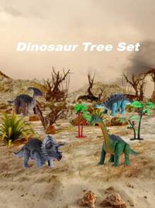 20 件/10 件迷你逼真恐龙模型，创意节日礼物，小恐龙动物，迷你模型，恐龙生日派对礼物，春夏装饰（颜色和款式随机）（仅限成人使用），装饰 - 彩色 - 查看 5