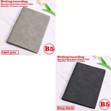 1/2/3 Libros, Cuaderno con tapa blanda desmontable, 60 hojas 120 páginas, estilo minimalista; Material suave, encuadernación espiral para reemplazo fácil, papel amigable con los ojos para escritura a doble cara, adecuado para oficina/escuela/vida diaria/cuaderno/bloc de dibujo, disponible en dos tipos de páginas, rayadas y en blanco.